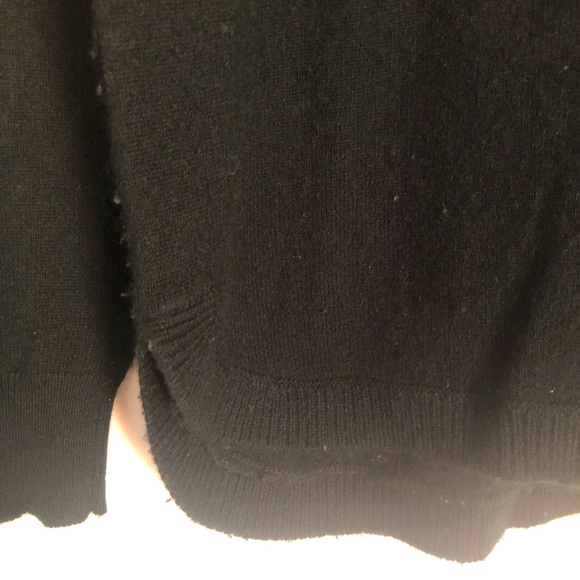 EUC Theory Black Cashmere Women’s Size S Sweater - Picture 7 of 10